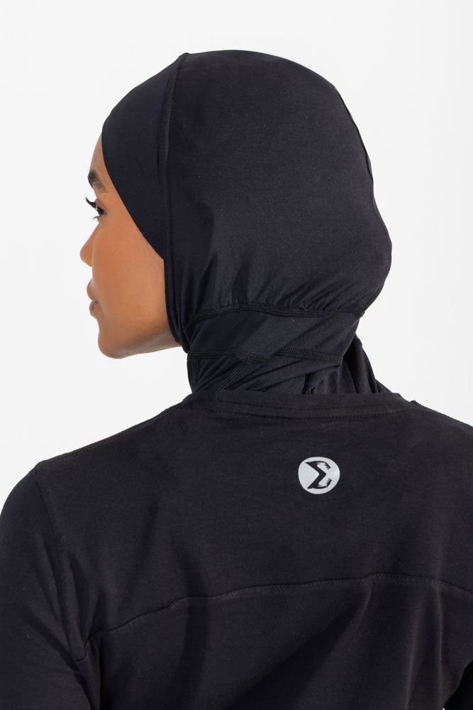Black Comfy Hijab - Sigma Fit