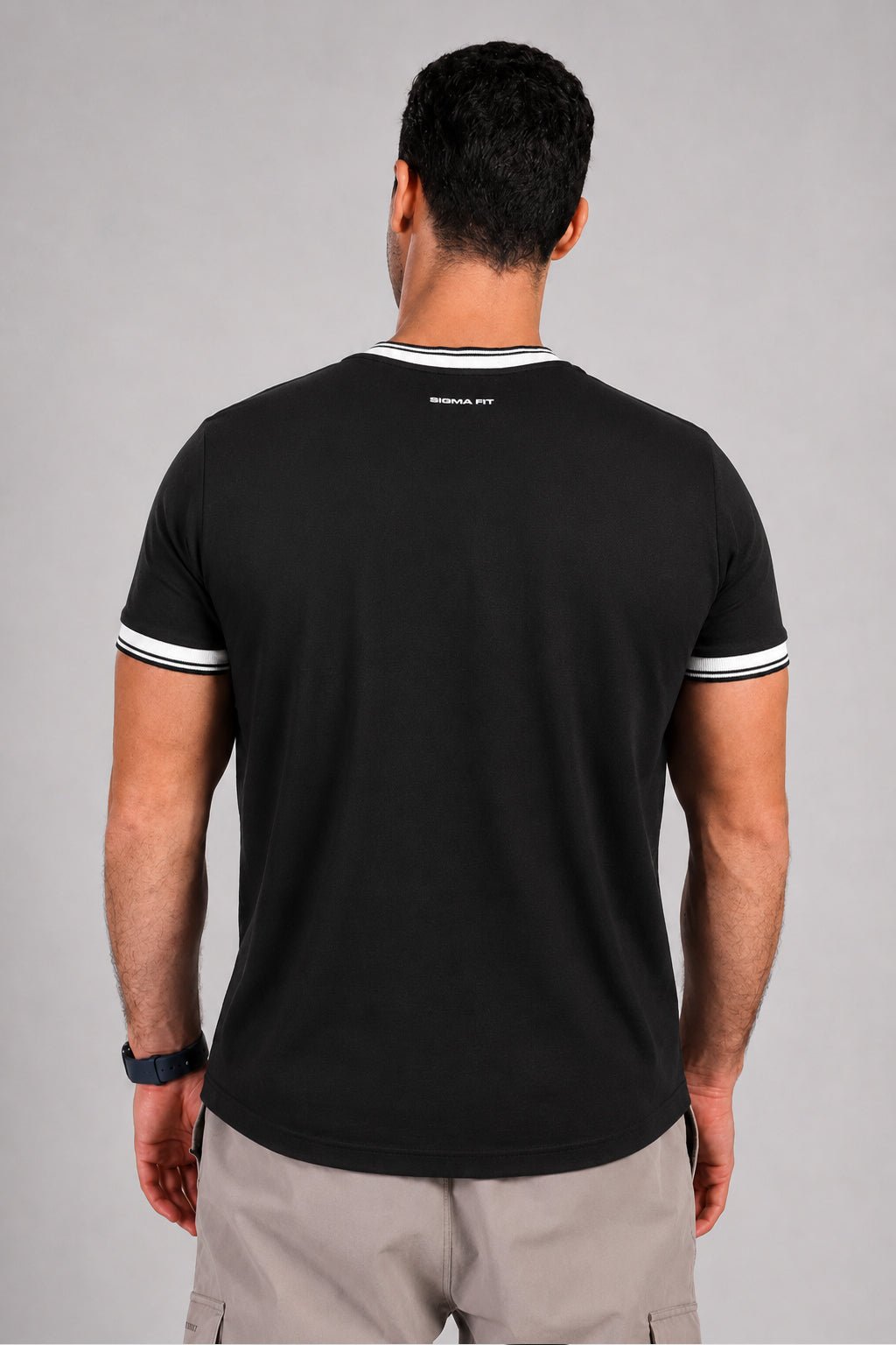 Black Z Polo T-Shirt - Sigma Fit