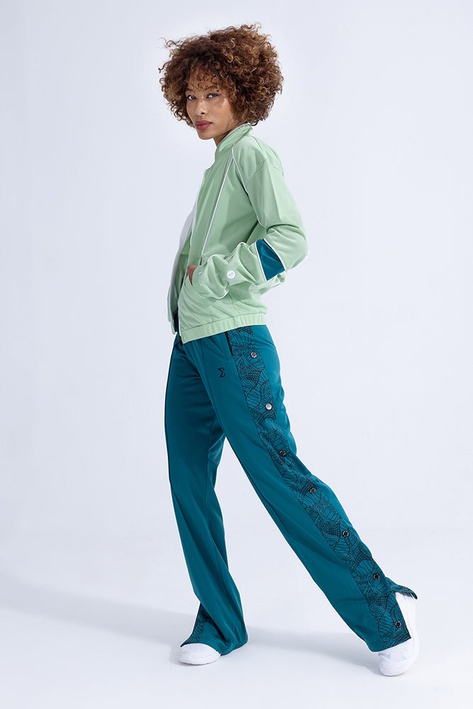 Quiet Green Tracksuit - Sigma Fit