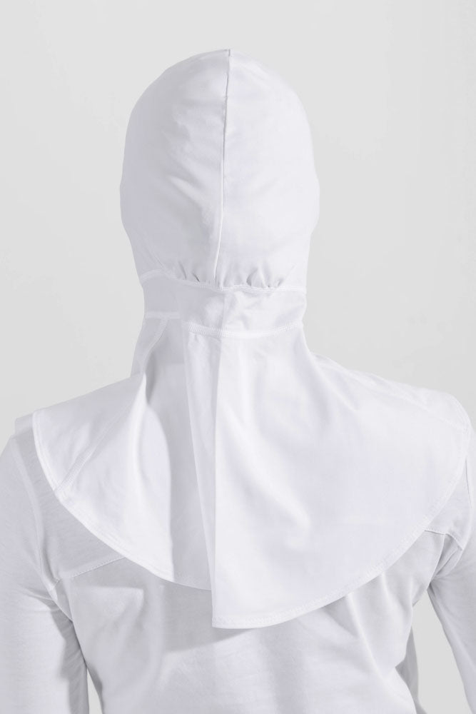 White Comfy Hijab - Sigma Fit