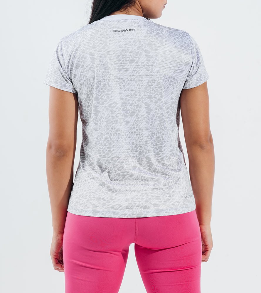 White Grace short sleeve - Sigma Fit