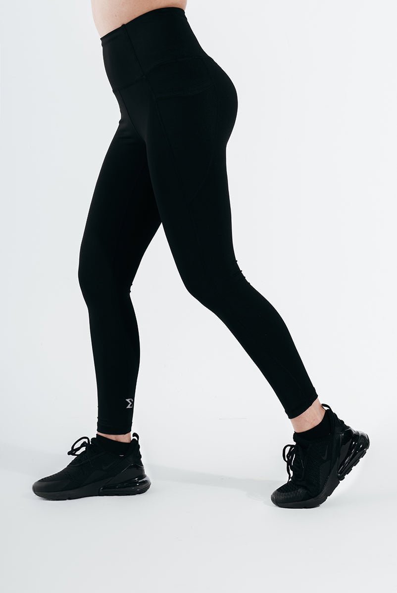 Beauty Black Leggings - Sigma Fit