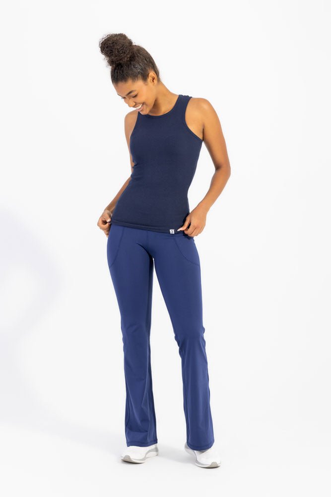 Bellwether Blue Daily Rib Tank Top - Sigma Fit