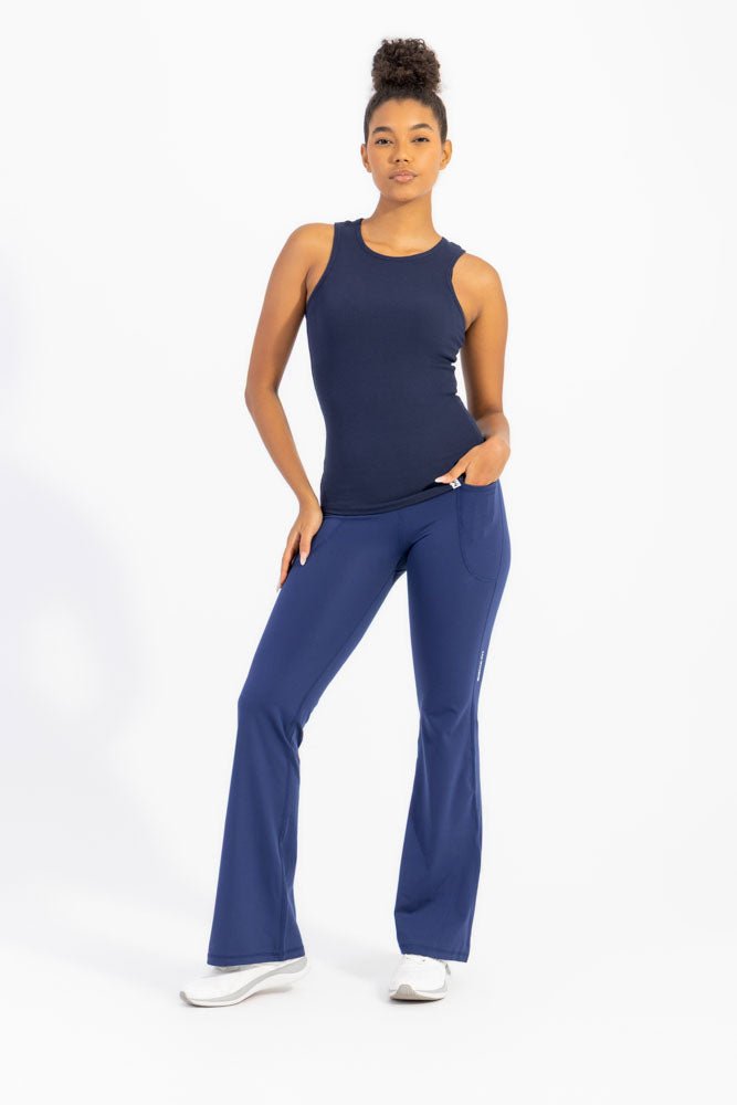 Bellwether Blue Daily Rib Tank Top - Sigma Fit