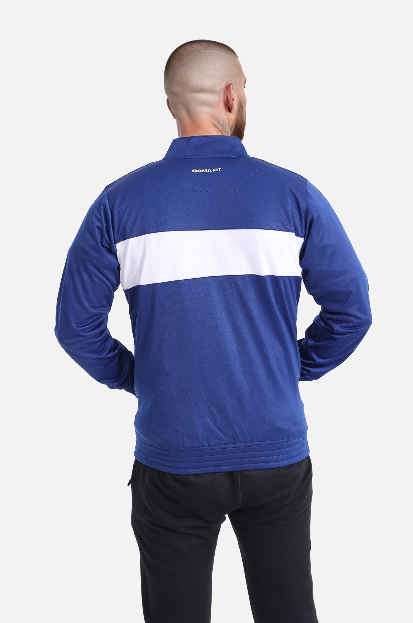 Bellwether Blue Men Tracksuit Jacket - Sigma Fit