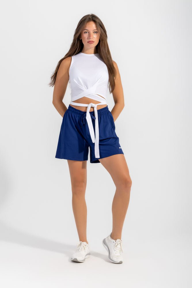 Bellwether Blue Running Shorts - Sigma Fit