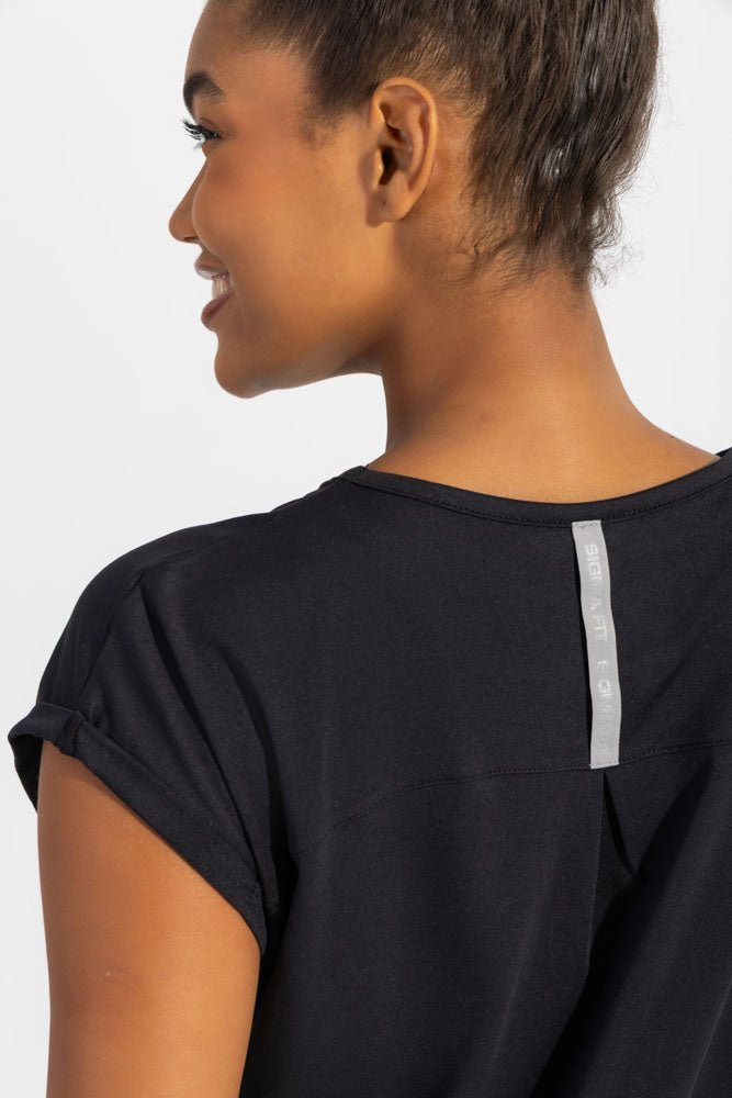Black Comfy Tee - Sigma Fit