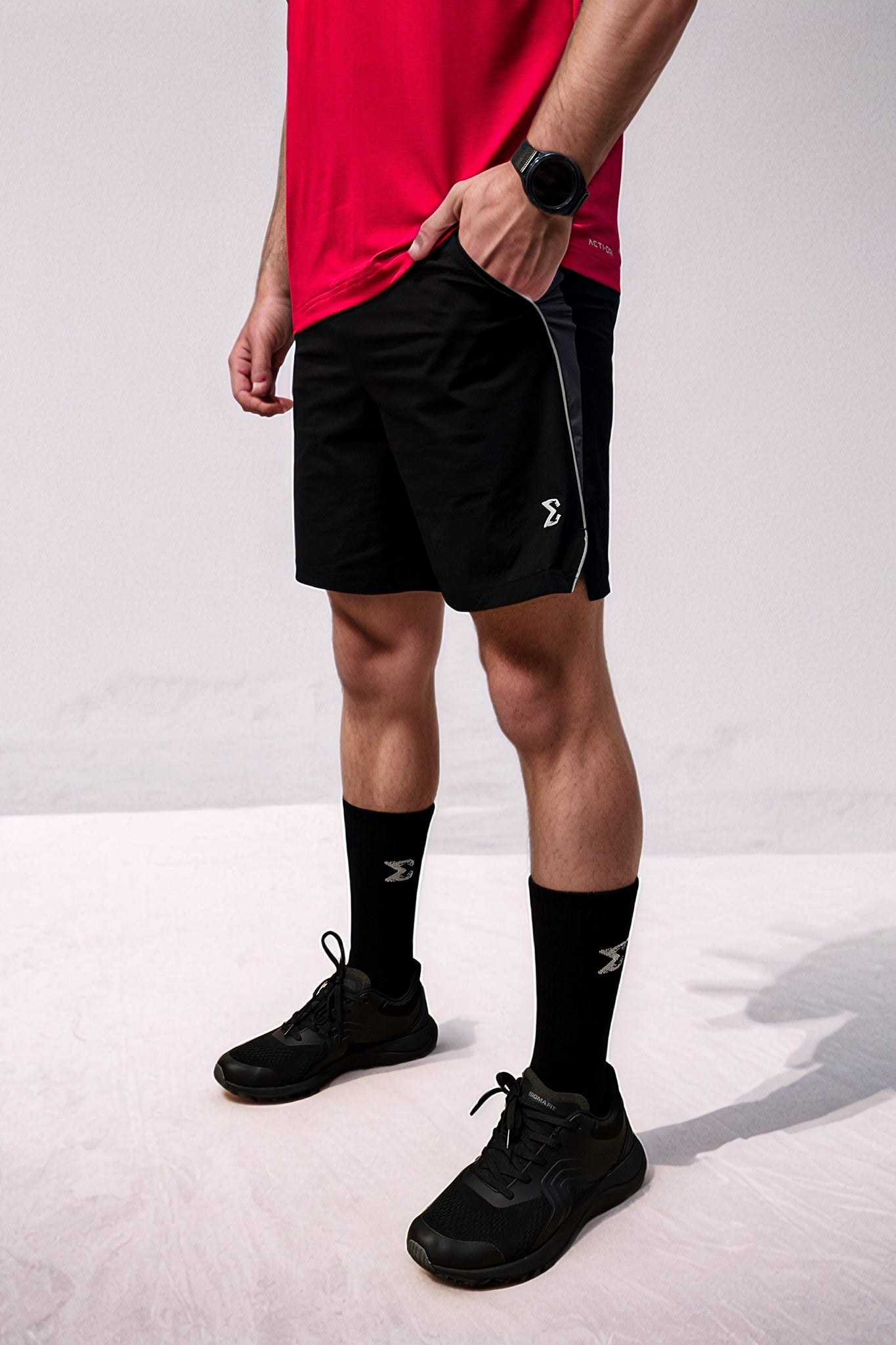 Black Endurance Training Short - Sigma Fit