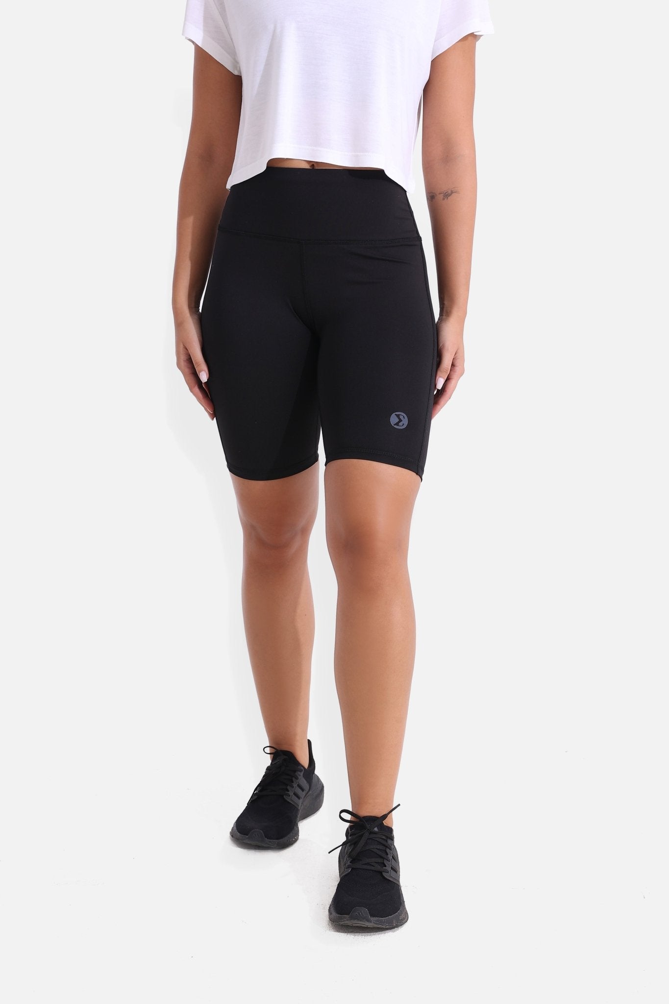 Black Essential Biker Short - Sigma Fit