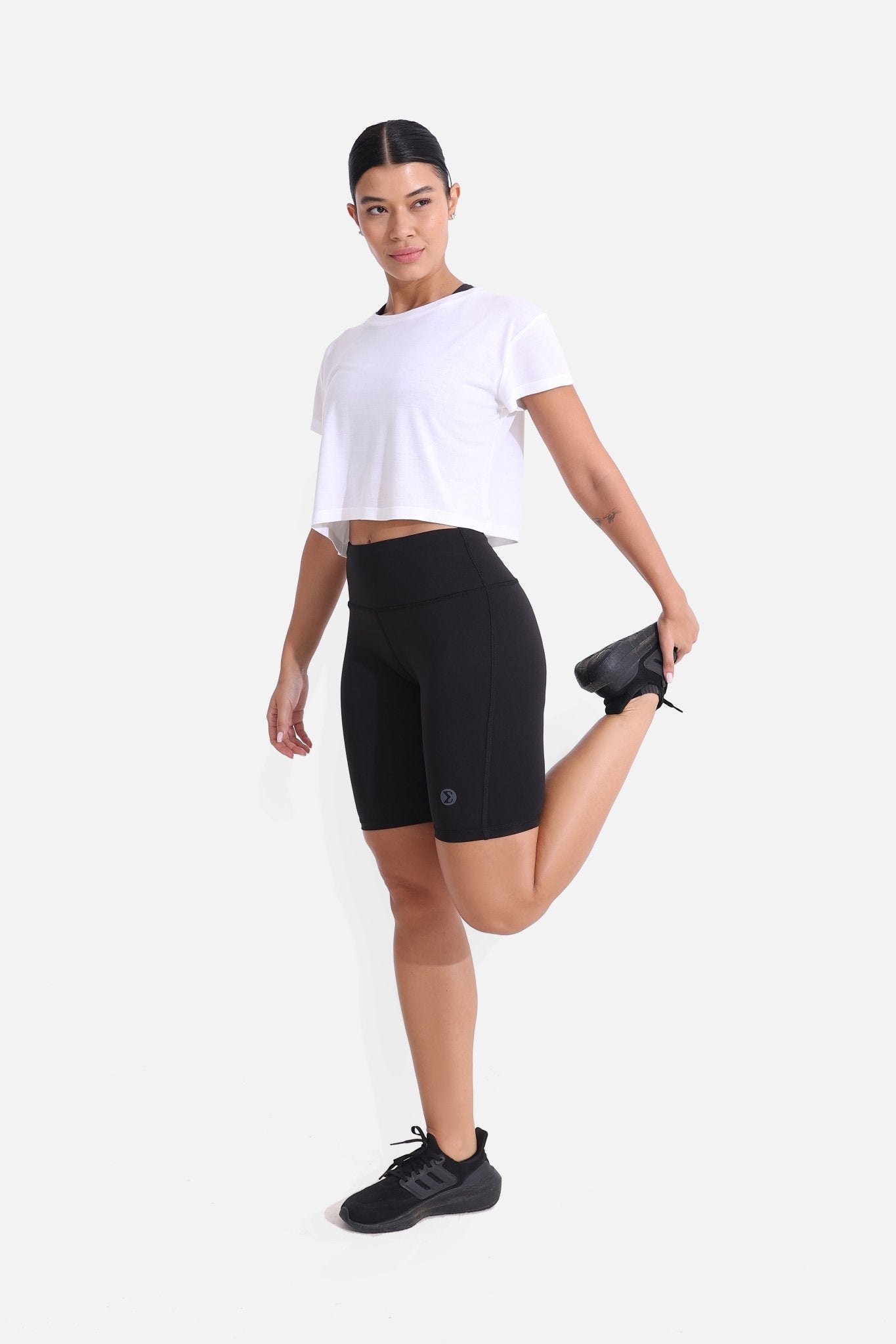 Black Essential Biker Short - Sigma Fit