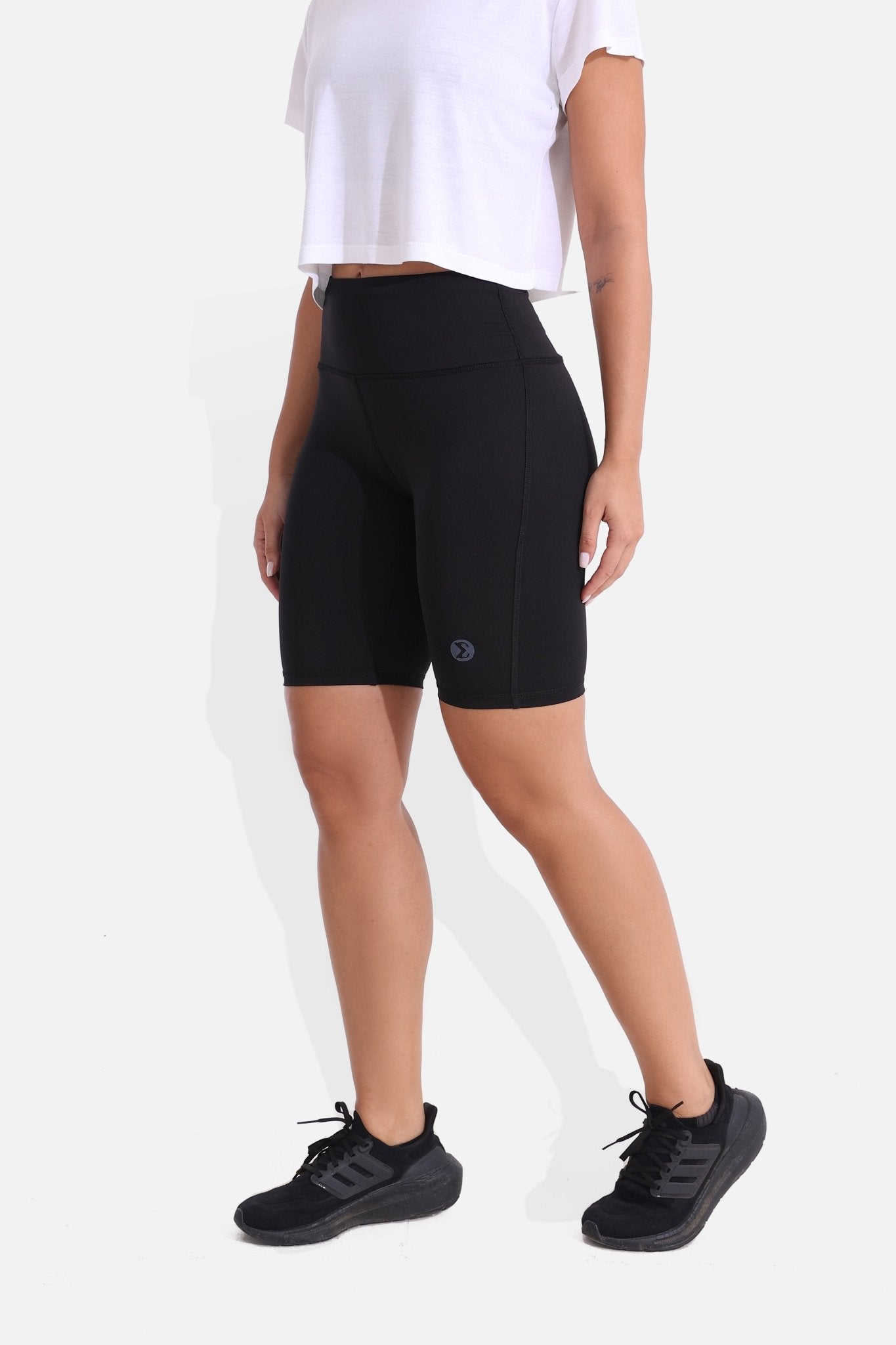 Black Essential Biker Short - Sigma Fit