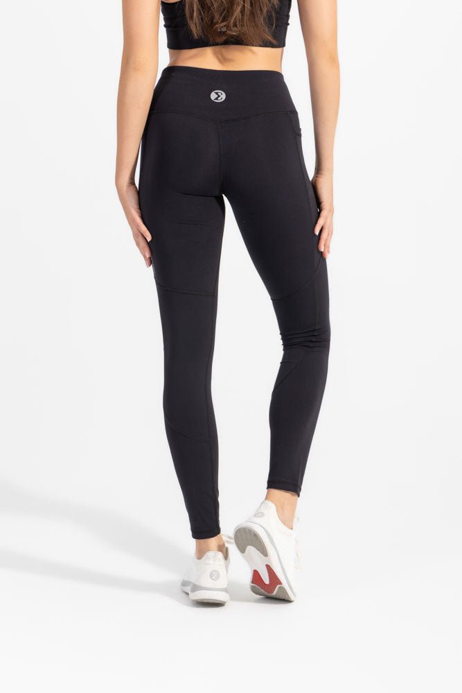 Black Flow Fit Leggings - Sigma Fit