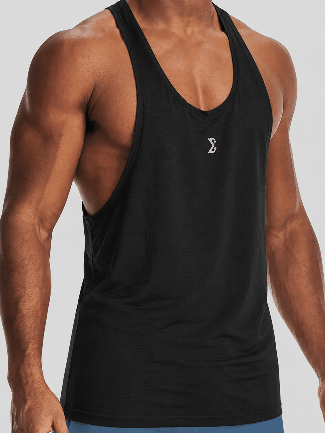 Black Form Tank Top - Sigma Fit