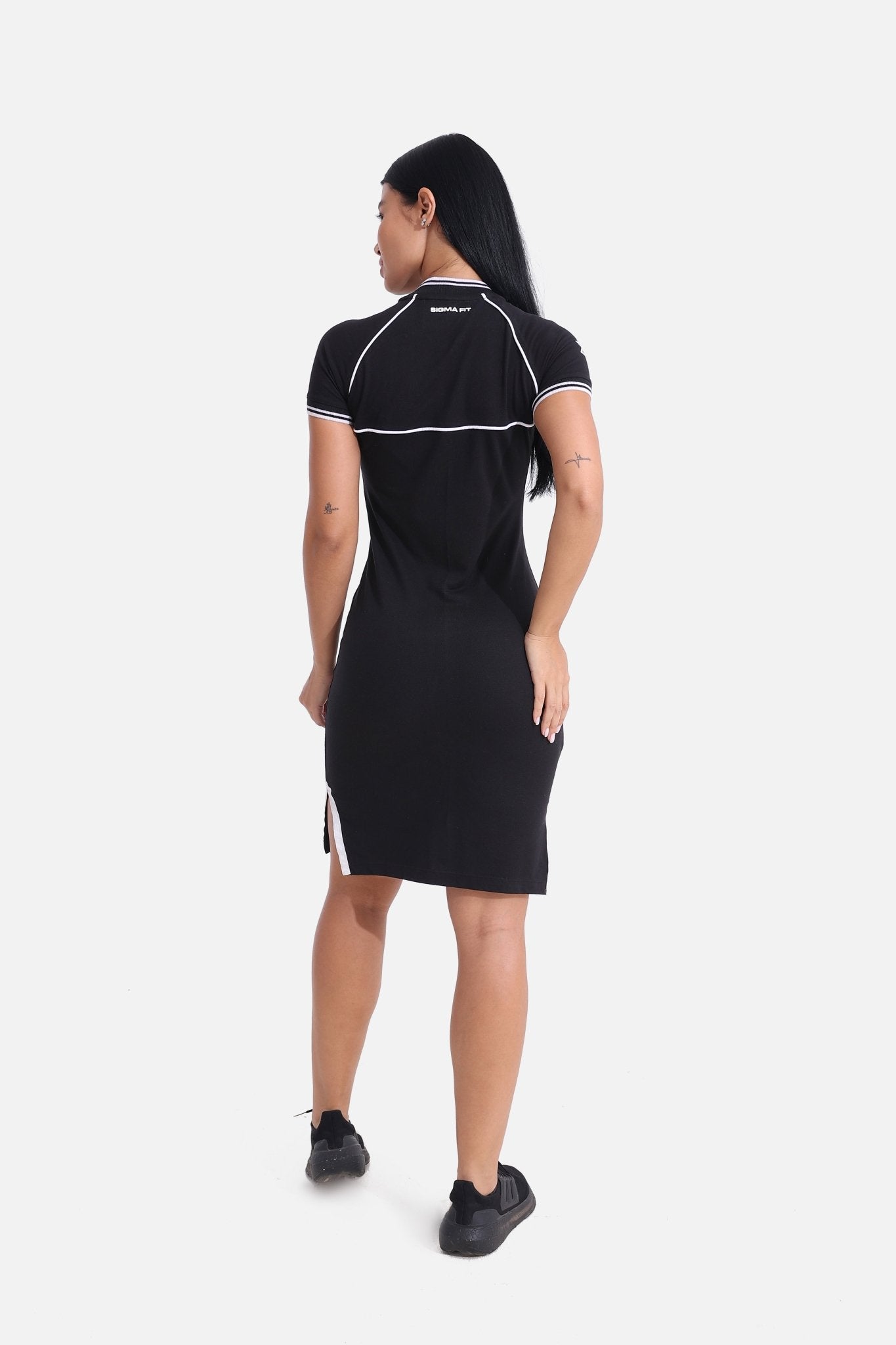 Black Polo Dress - Sigma Fit