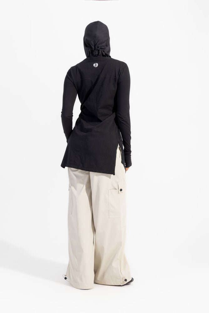 Black SecureFit Pro Hijab - Sigma Fit
