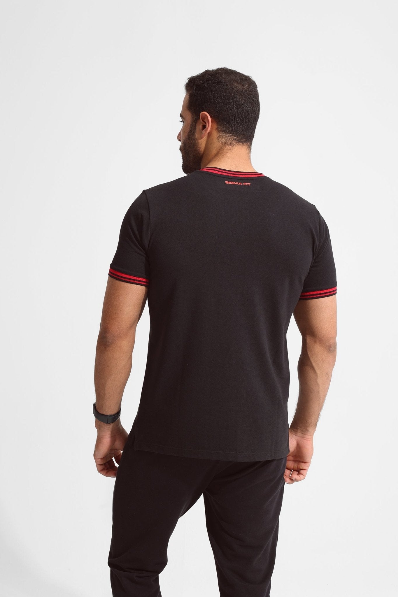 Black Surf Z Polo T-shirt - Sigma Fit