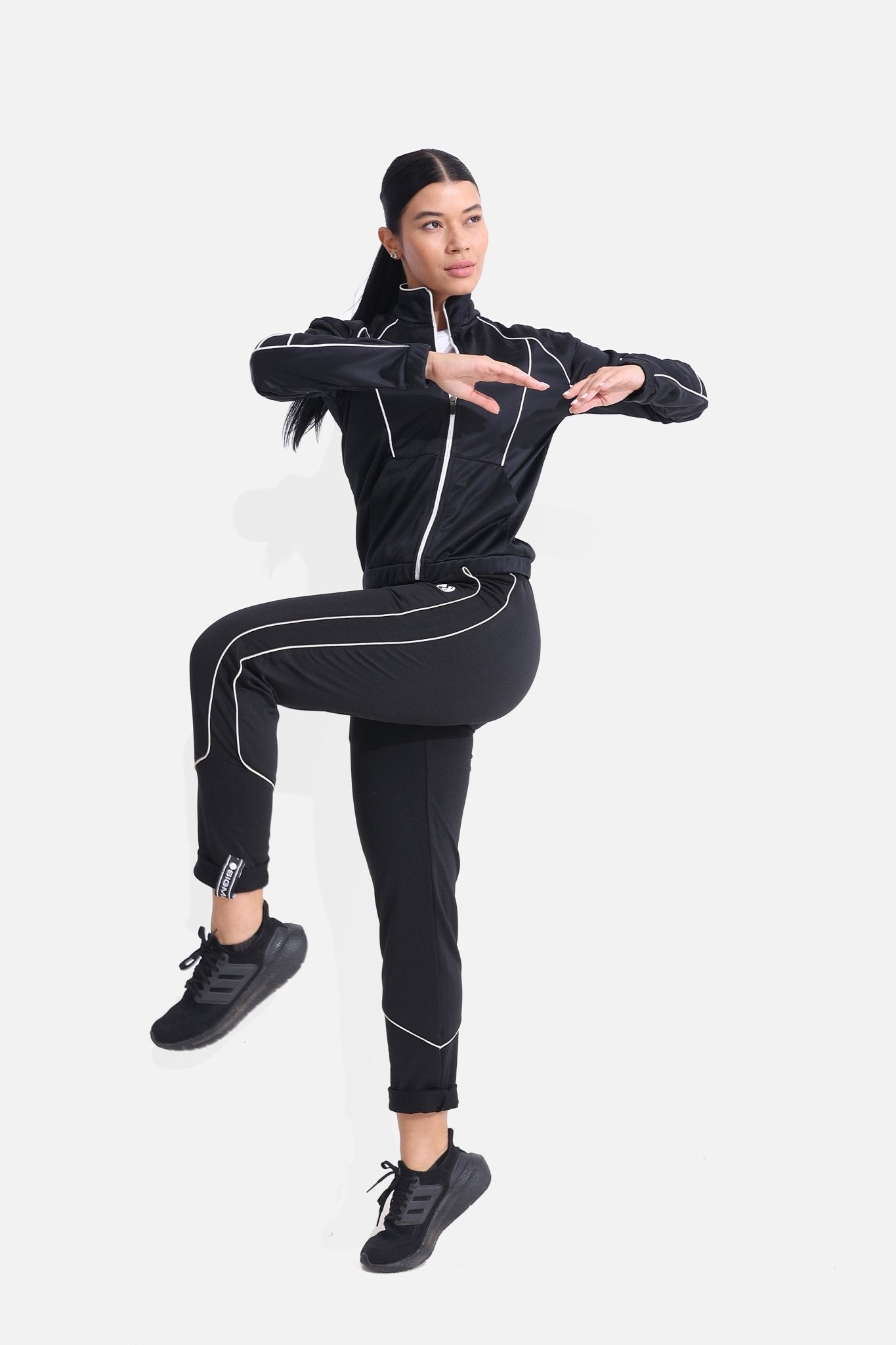 Black Tracksuit Jacket - Sigma Fit