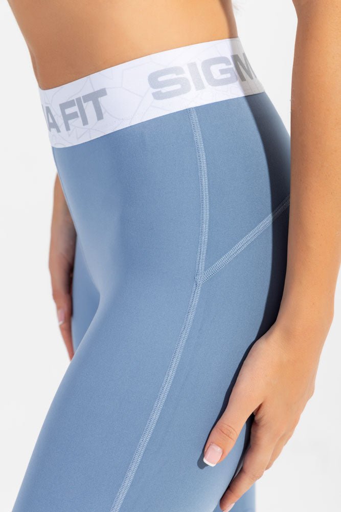 Blue Shadow Pro Fit Leggings - Sigma Fit