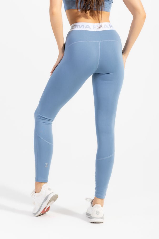 Blue Shadow Pro Fit Leggings - Sigma Fit