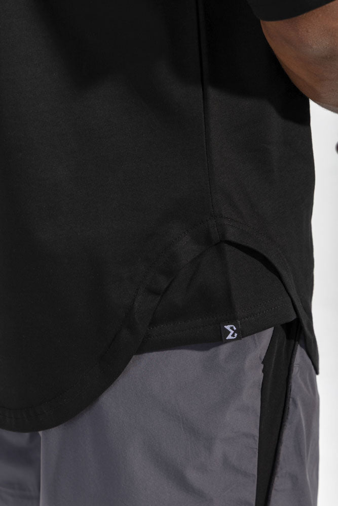Cloud Fit Tee Black - Sigma Fit