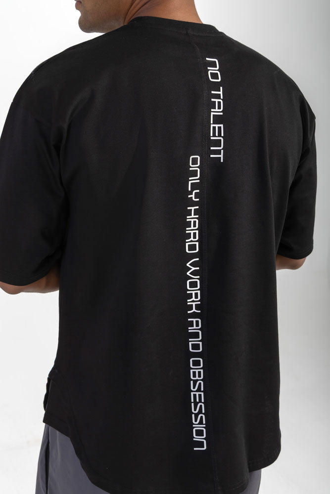 Cloud Fit Tee Black - Sigma Fit