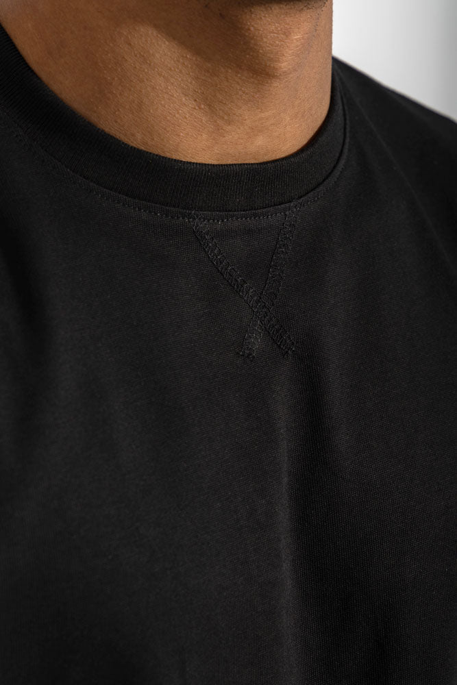 Cloud Fit Tee Black - Sigma Fit