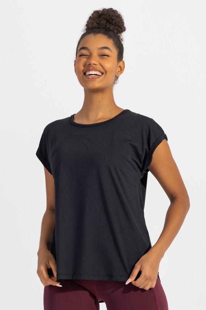 Comfy Tee Black - Sigma Fit