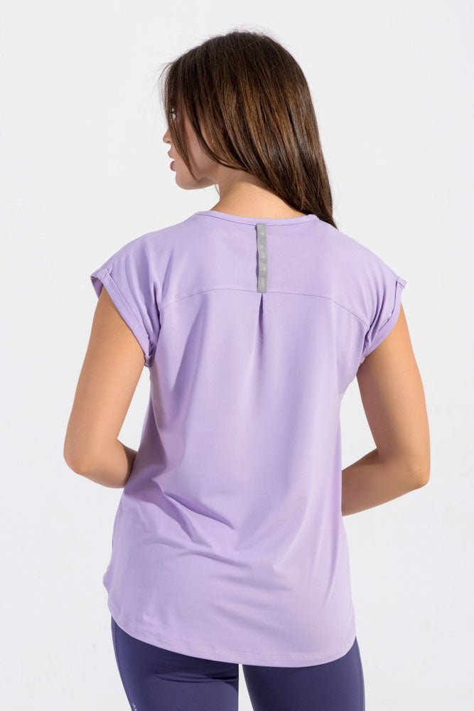 Comfy Tee Purple Rose - Sigma Fit