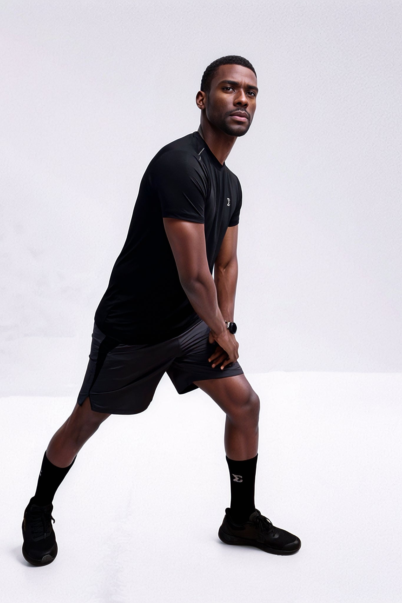 Dark Gray Endurance Training Short - Sigma Fit