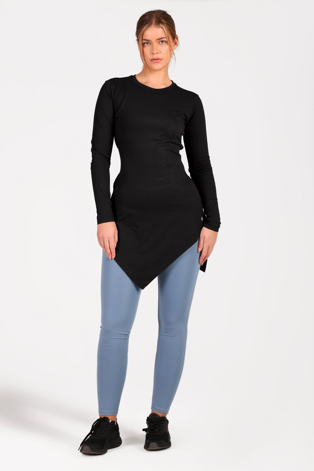 Dual Knot Top Black - Sigma Fit