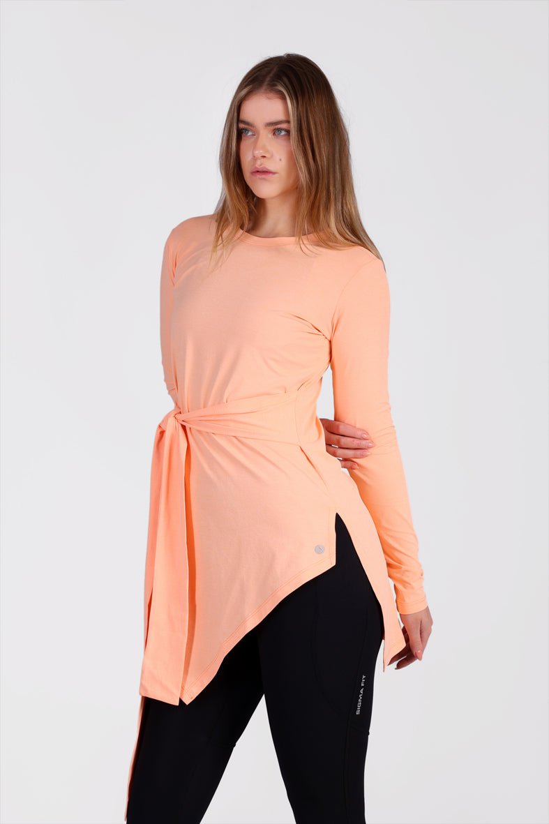 Dual Knot Top Orange - Sigma Fit