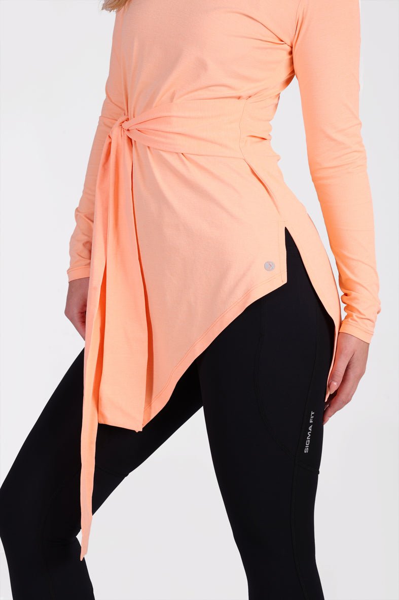 Dual Knot Top Orange - Sigma Fit