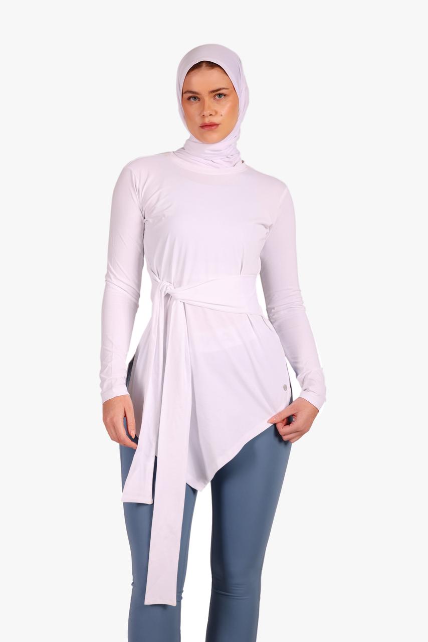 Dual Knot Top White - Sigma Fit