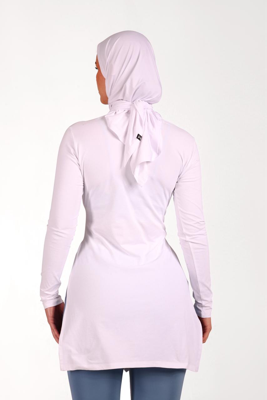 Dual Knot Top White - Sigma Fit