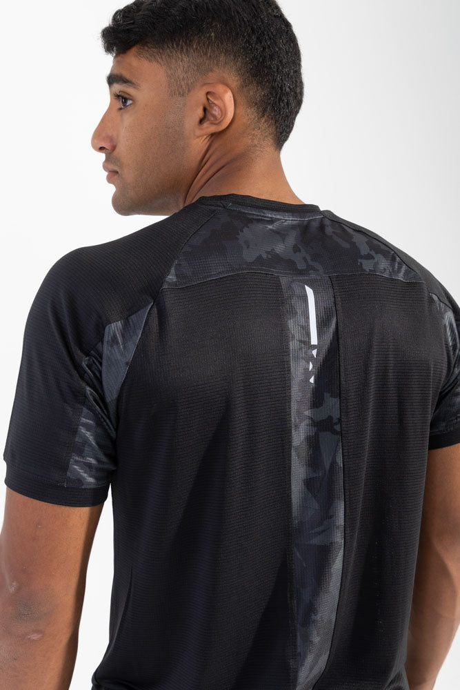 Dynamic Dri Tee Black - Sigma Fit