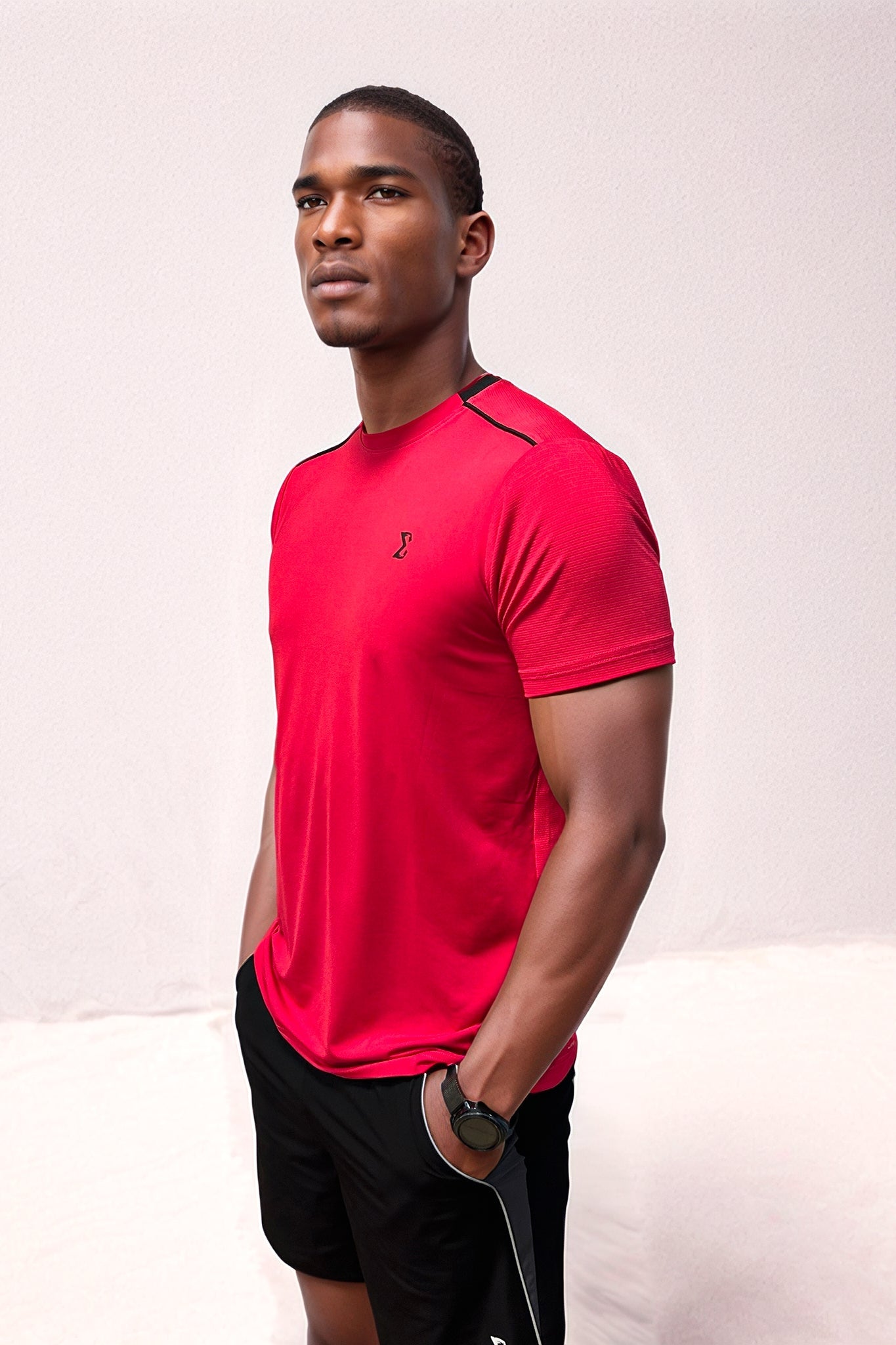 Flame Scarlet Racket Sports Tee - Sigma Fit