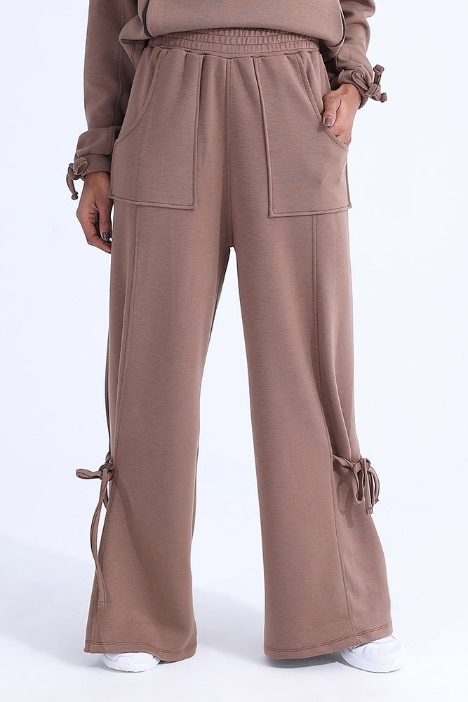 Flow Modal Brown Trouser - Sigma Fit