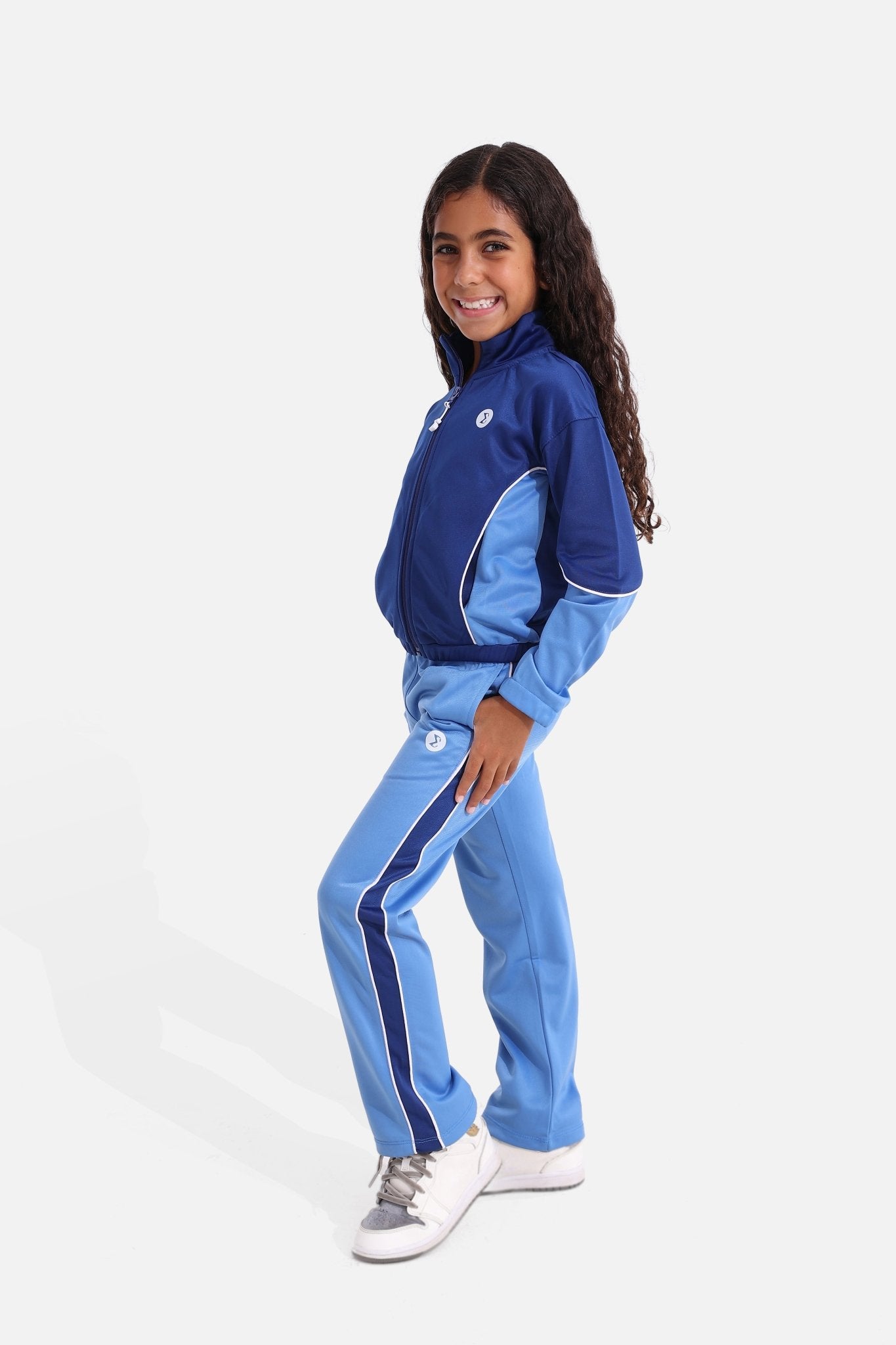 Girls Bellwether blue Tracksuit - Sigma Fit