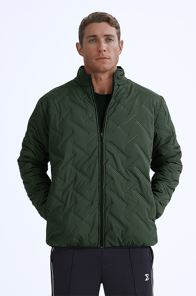 Gray/Dark Olive Dynamic Duo Jacket - Sigma Fit
