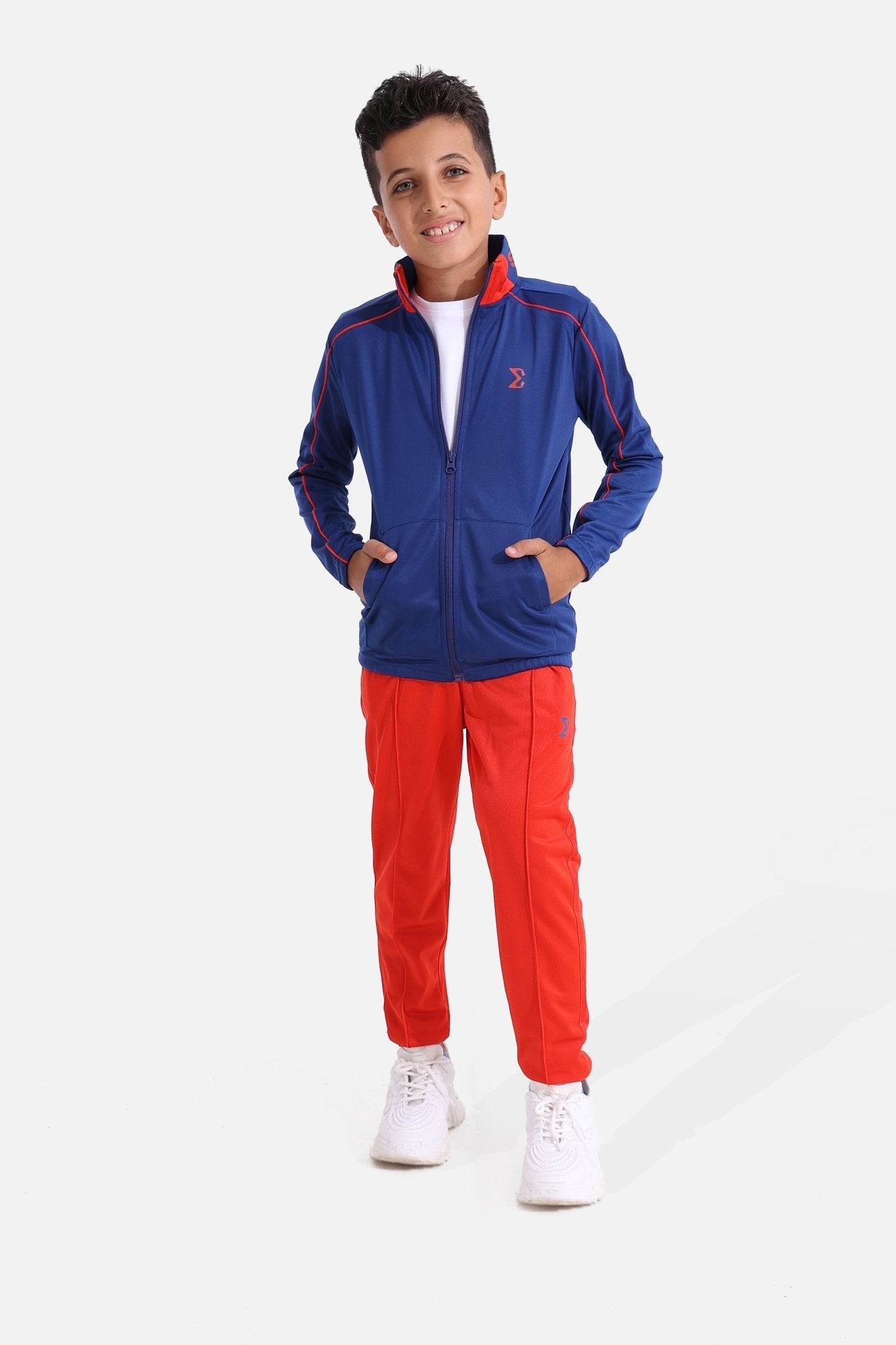 Kids Bellwether/Magenta Tracksuit - Sigma Fit