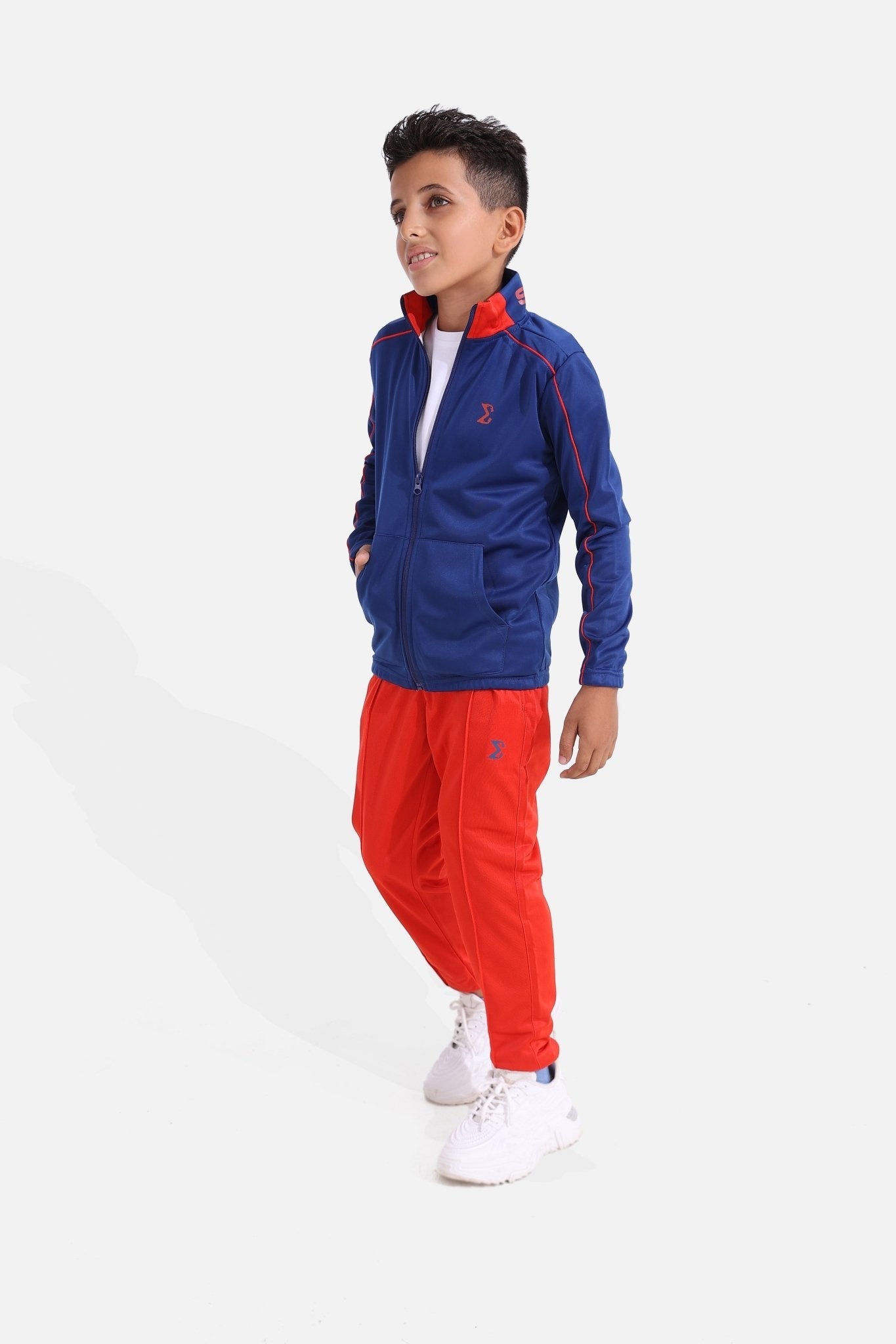 Kids Bellwether/Magenta Tracksuit - Sigma Fit