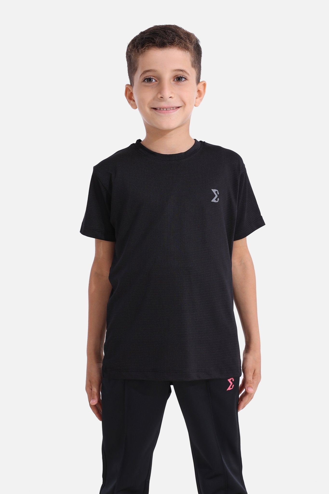 Kids Black Nimble T-Shirt - Sigma Fit