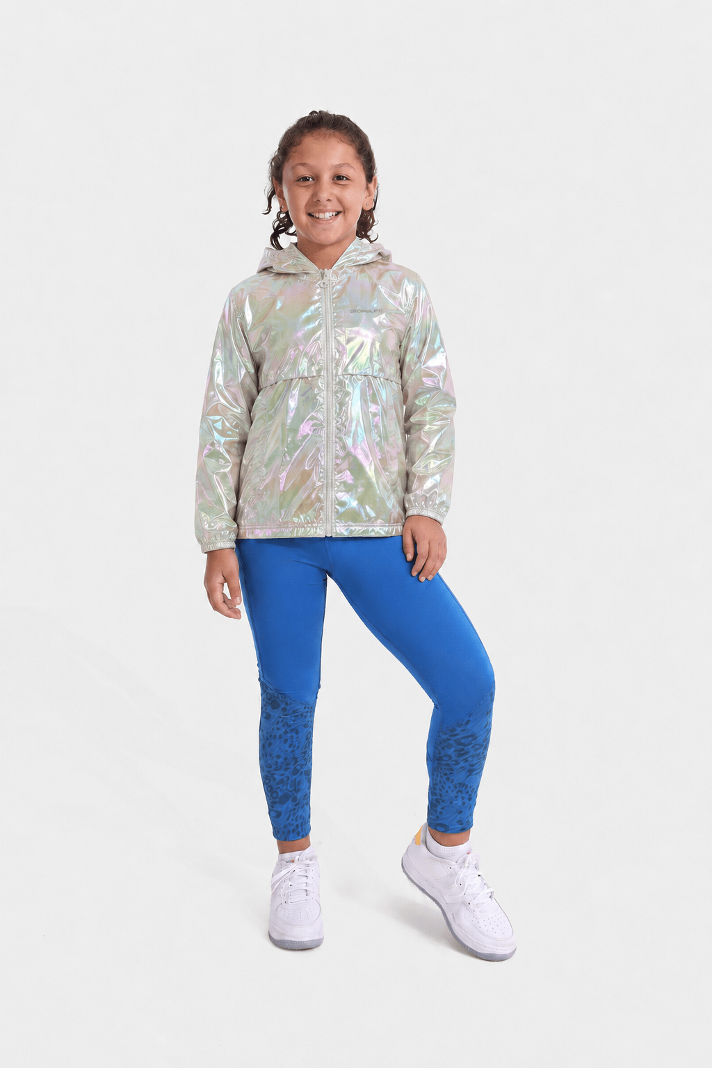 Kids Celestial Windbreaker Beige - Sigma Fit