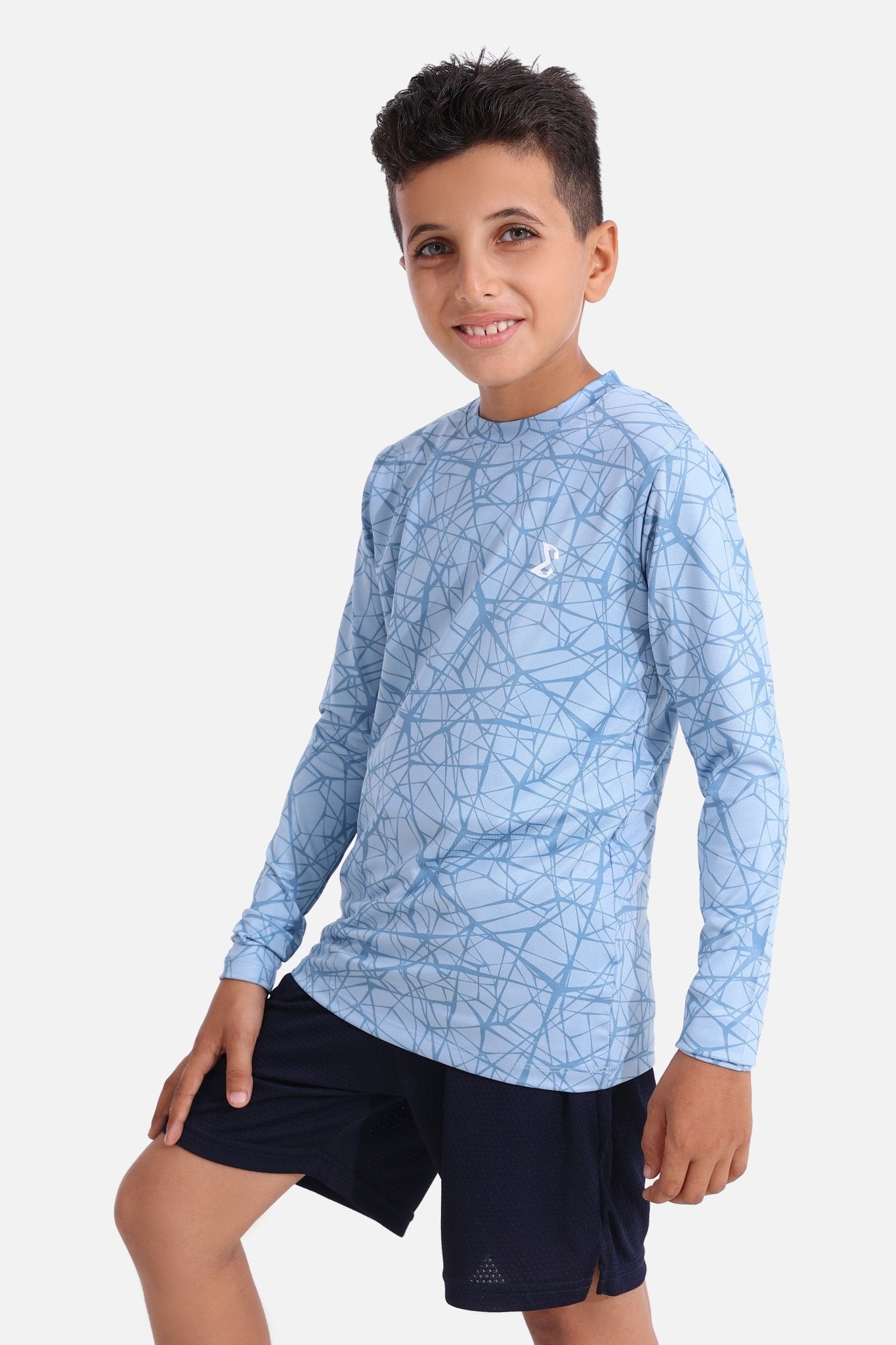 Kids Foget Me Not Long Sleeve Tee - Sigma Fit