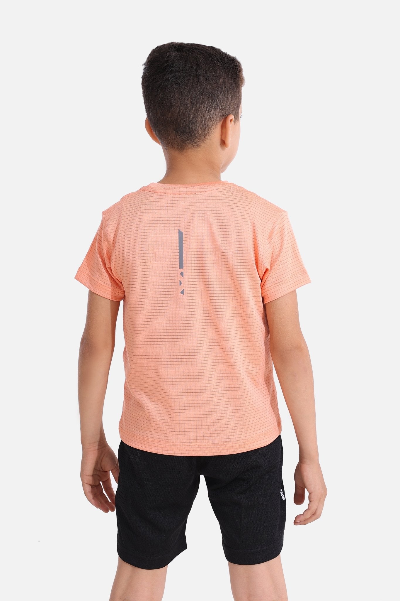 Kids Peach Pink Nimble T-Shirt - Sigma Fit