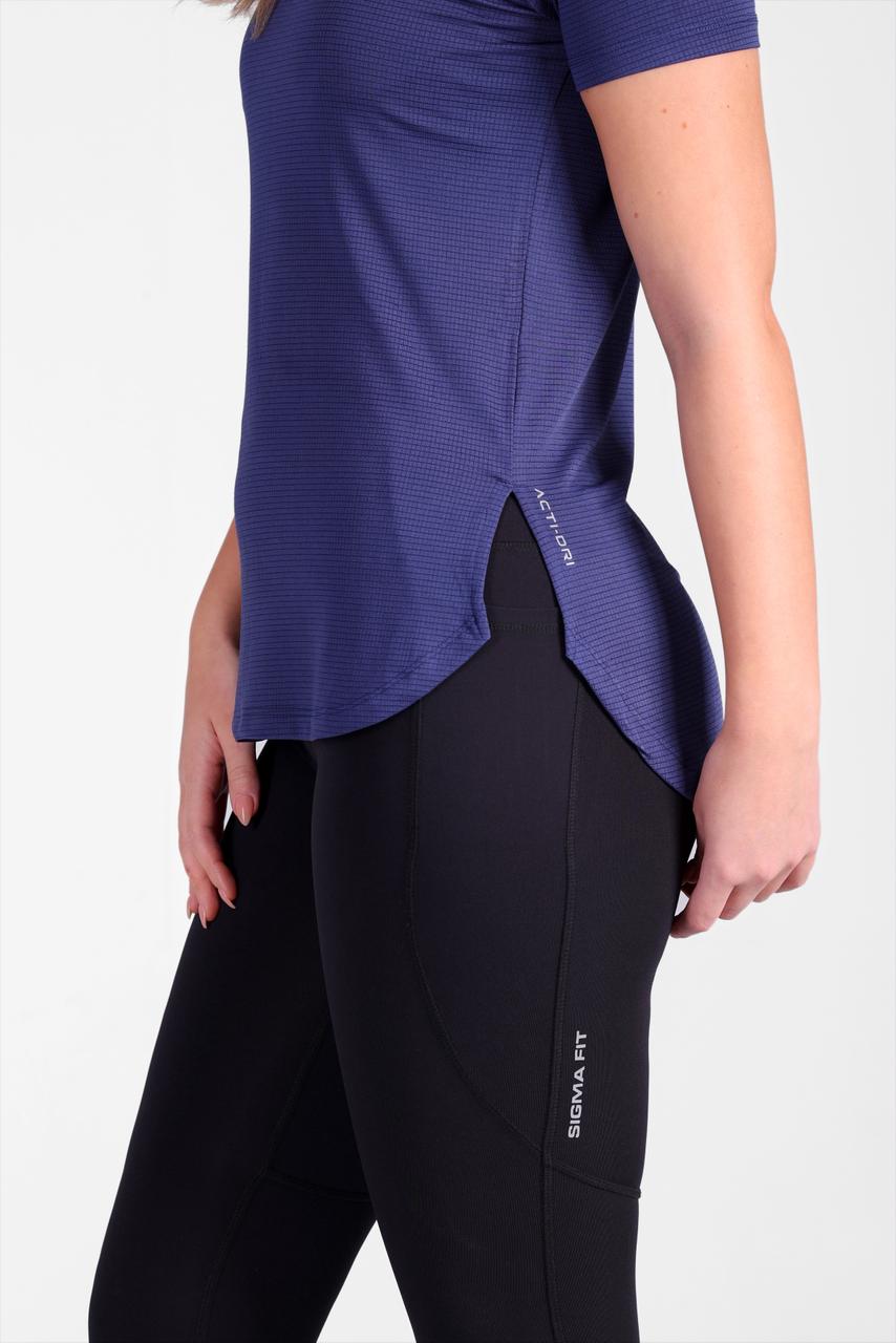 LiteRun Performance Tee Cobalt - Sigma Fit