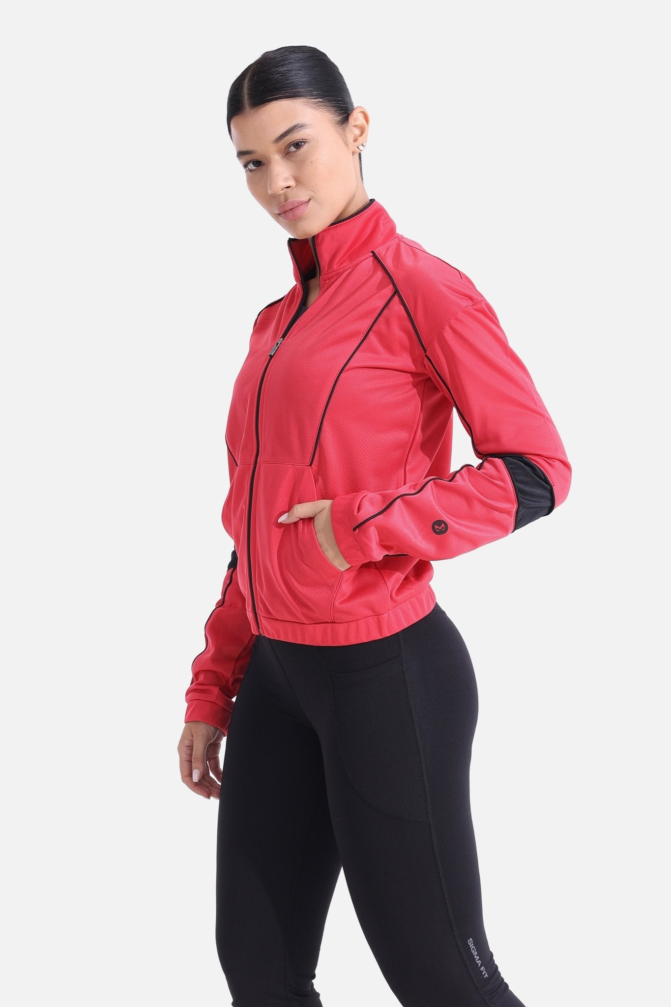 Magenta Tracksuit Jacket - Sigma Fit