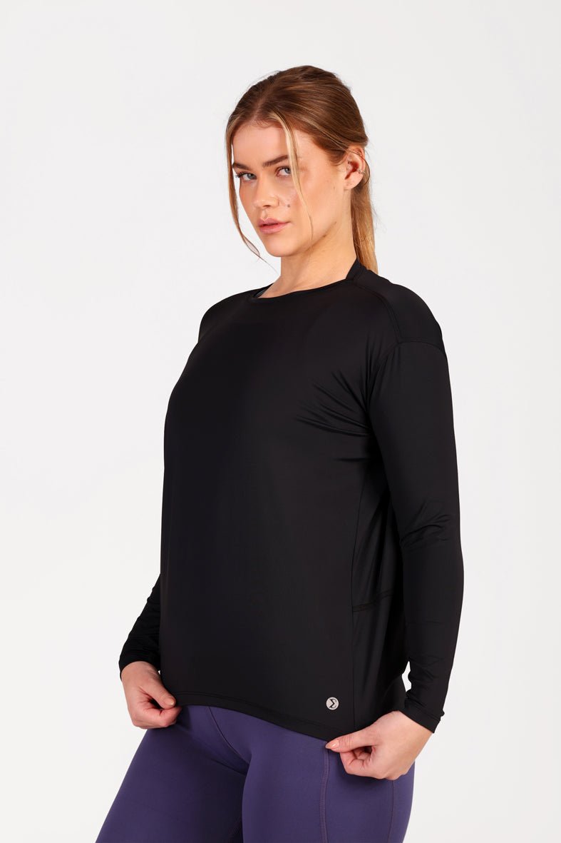 Motion guard Long Sleeve Black - Sigma Fit