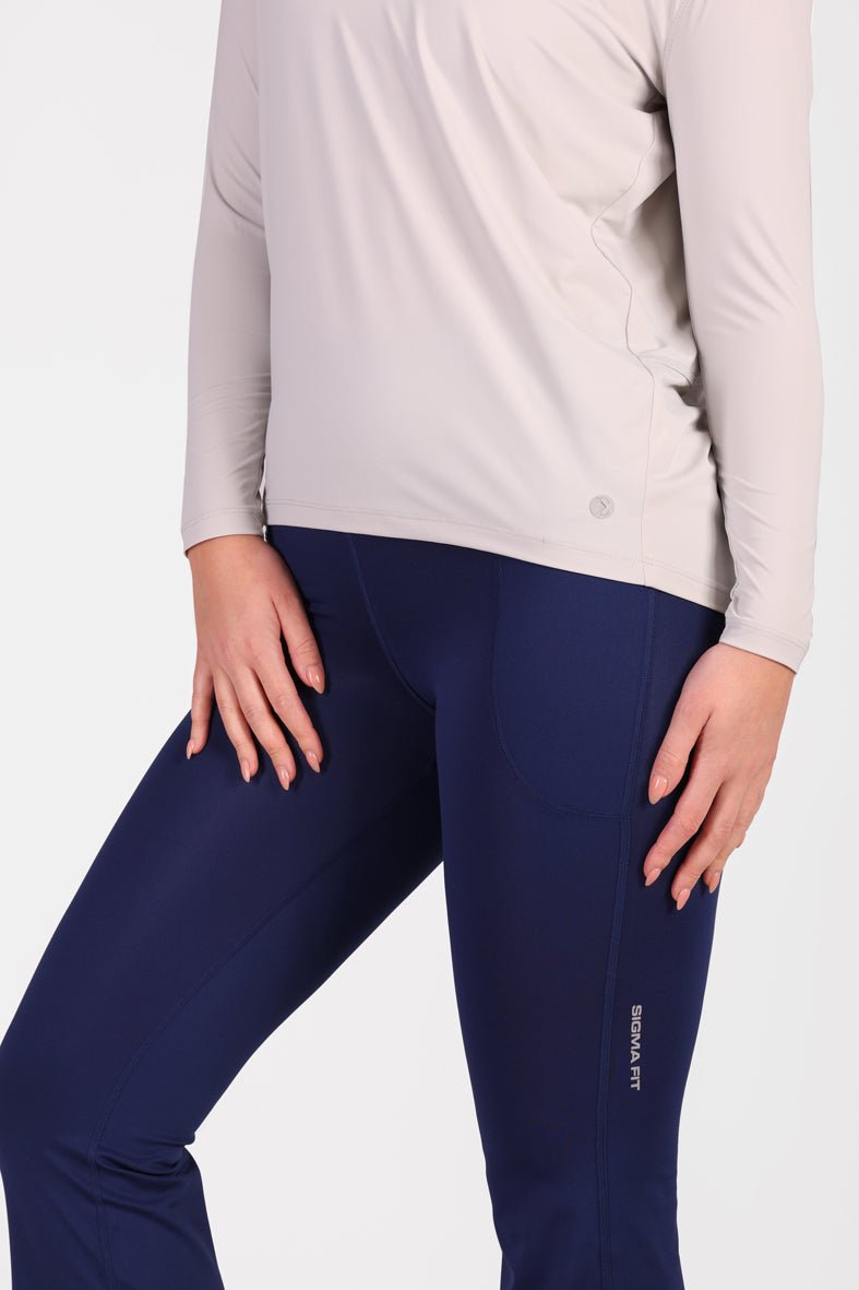 Motion guard Long Sleeve Gray - Sigma Fit