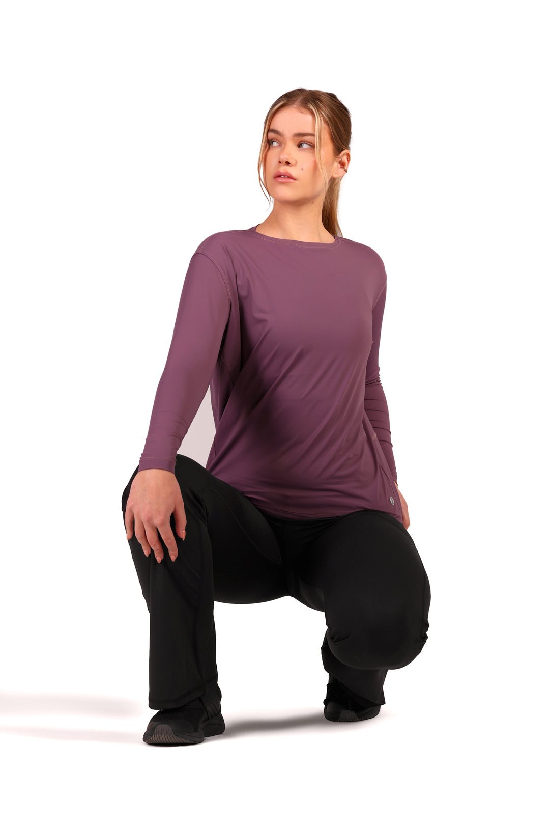 Motion guard Long Sleeve Purple - Sigma Fit